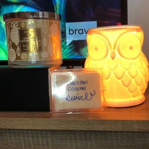 BBW Wax Melt-Cinnamon Caramel Swirl